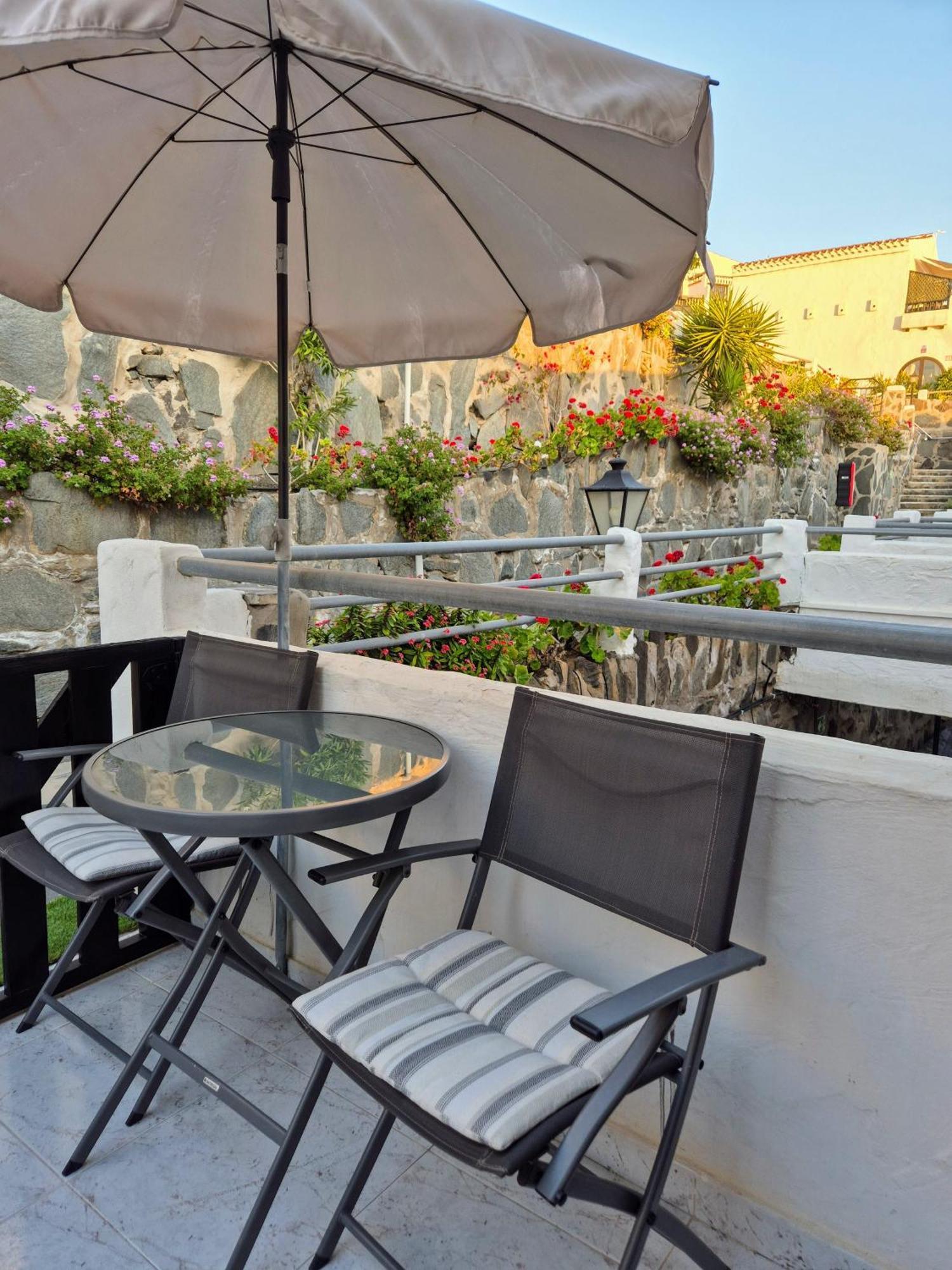 Very Romantic Seaview Apartment Patalavaca Mogan With Warm Pool Exterior foto