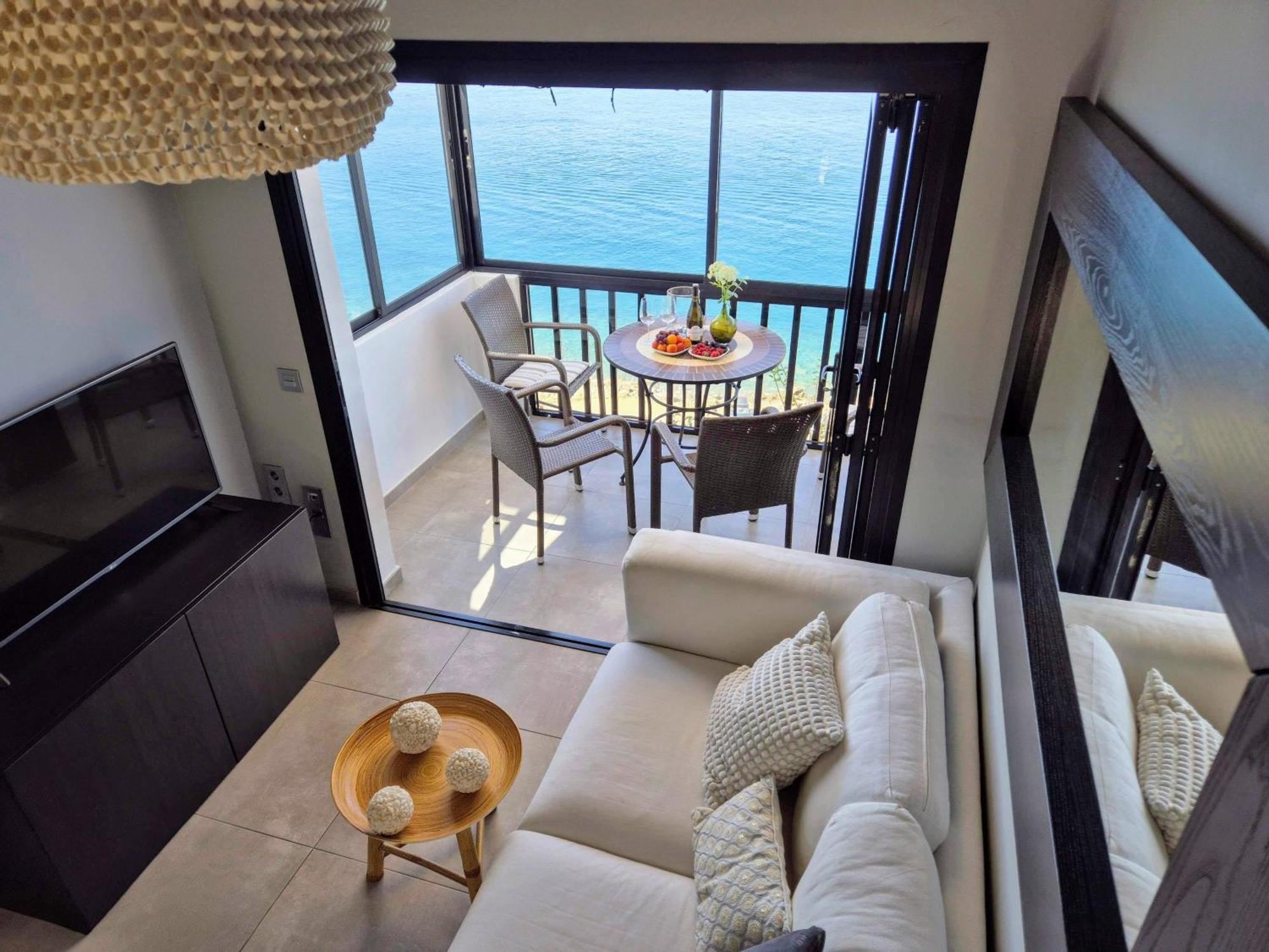 Very Romantic Seaview Apartment Patalavaca Mogan With Warm Pool Exterior foto